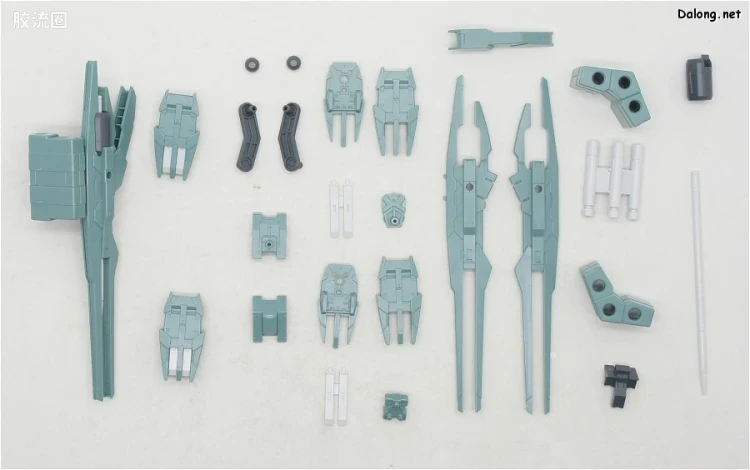 钢普拉Build 综合 HG BUILD CUSTOM 046 HWS＆SV 改装武器套装 - 图片